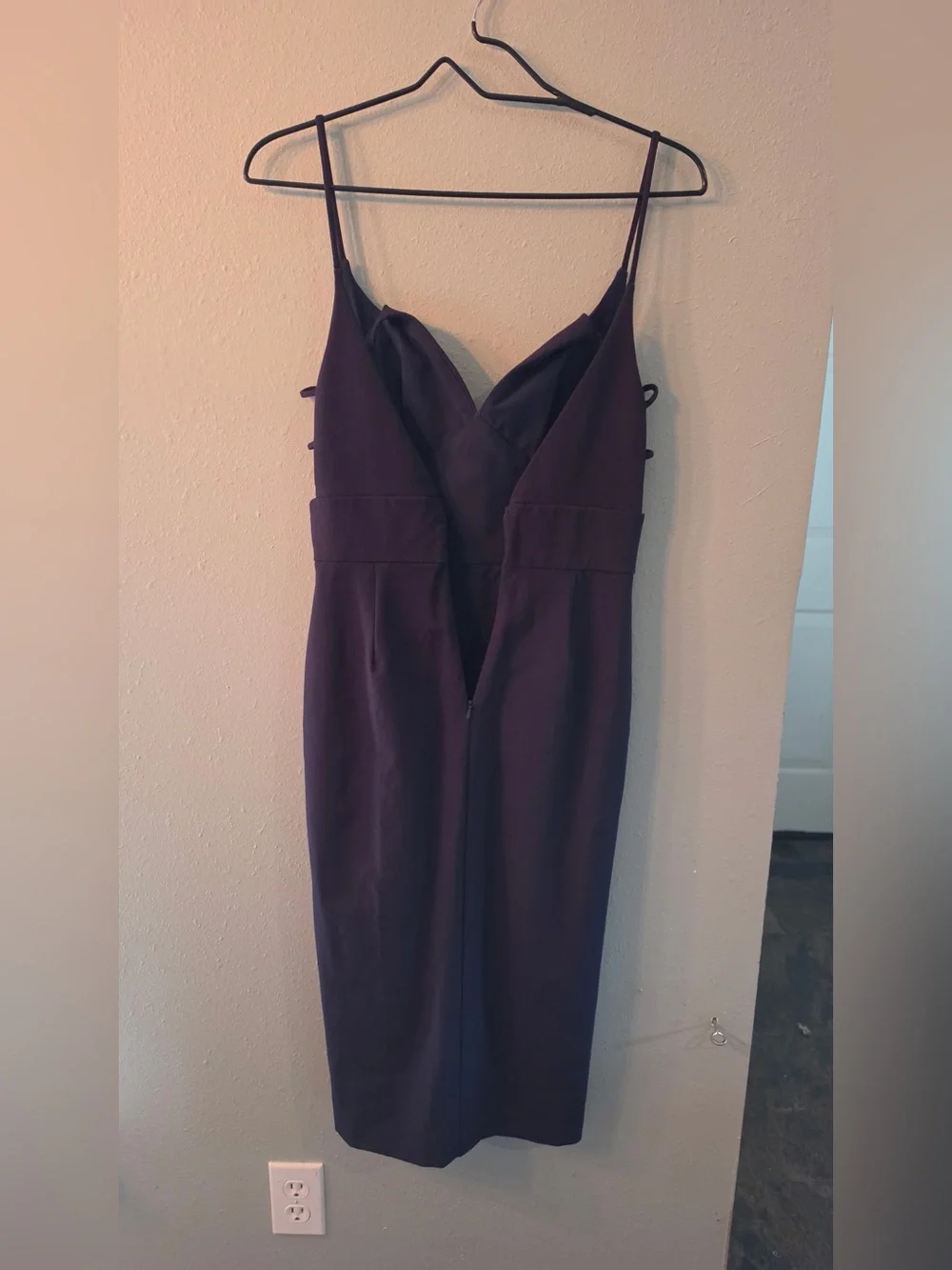 Talulah Katiebird Mini Dress Navy Blue Strappy Midi Cocktail Dress NWT S